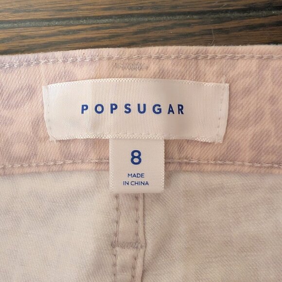 POPSUGAR Leopard Print Skinny Jeans Size 8 - Picture 9 of 12